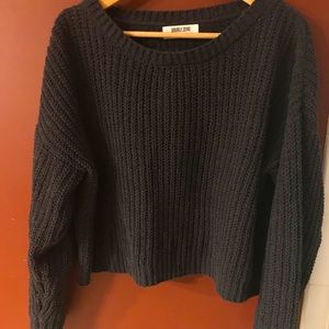 Double Zero crop sweater